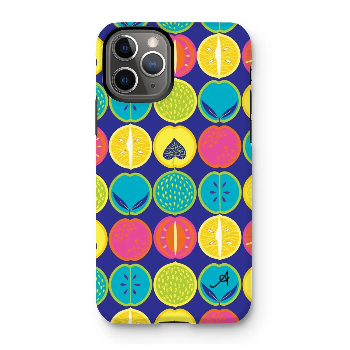 Eat Me Tropicana Blue Amanya Design Tough Phone Case