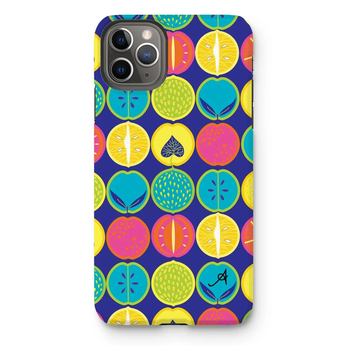 Eat Me Tropicana Blue Amanya Design Tough Phone Case