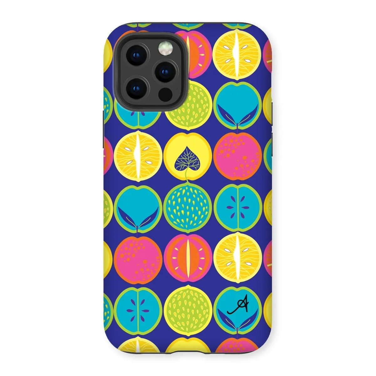 Eat Me Tropicana Blue Amanya Design Tough Phone Case