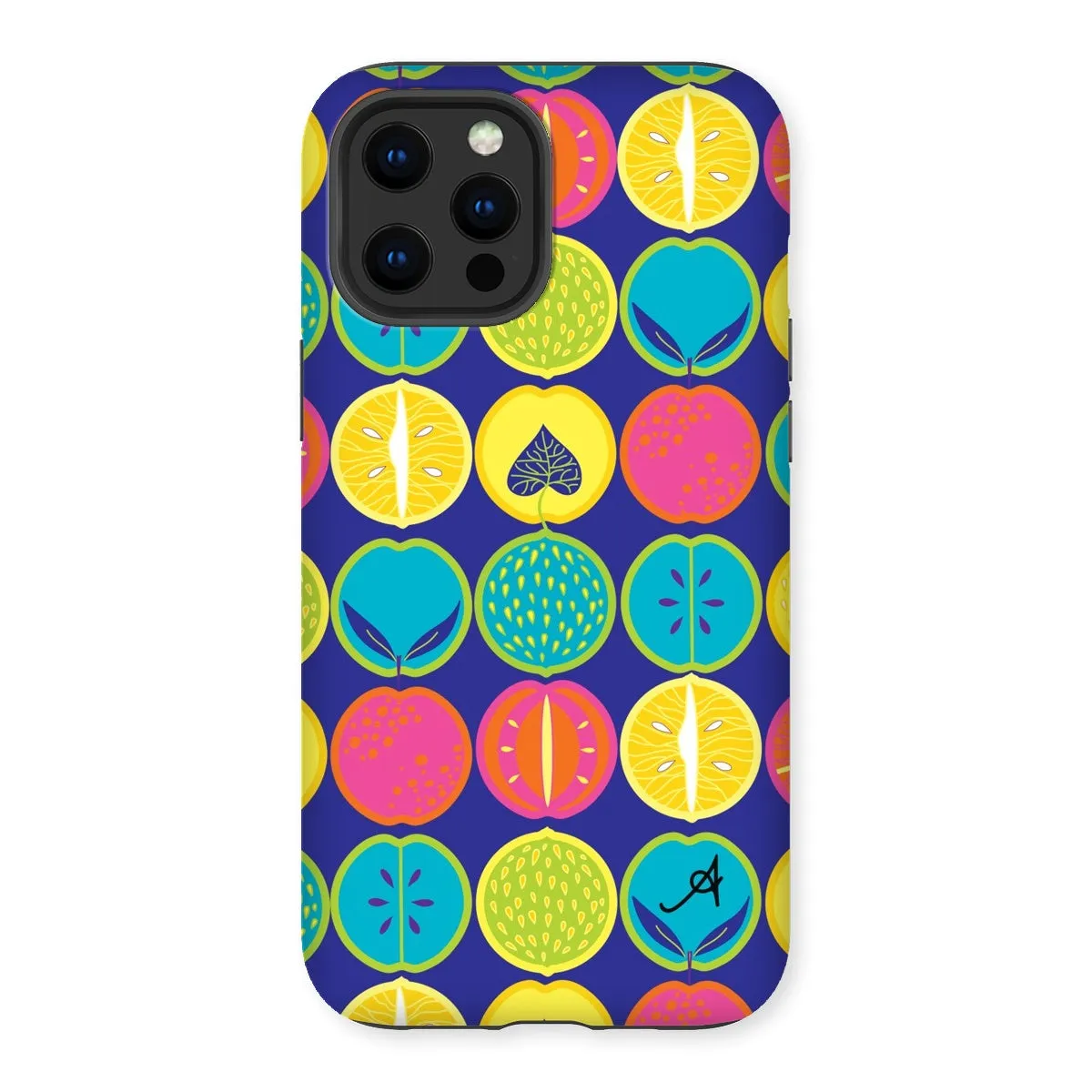 Eat Me Tropicana Blue Amanya Design Tough Phone Case