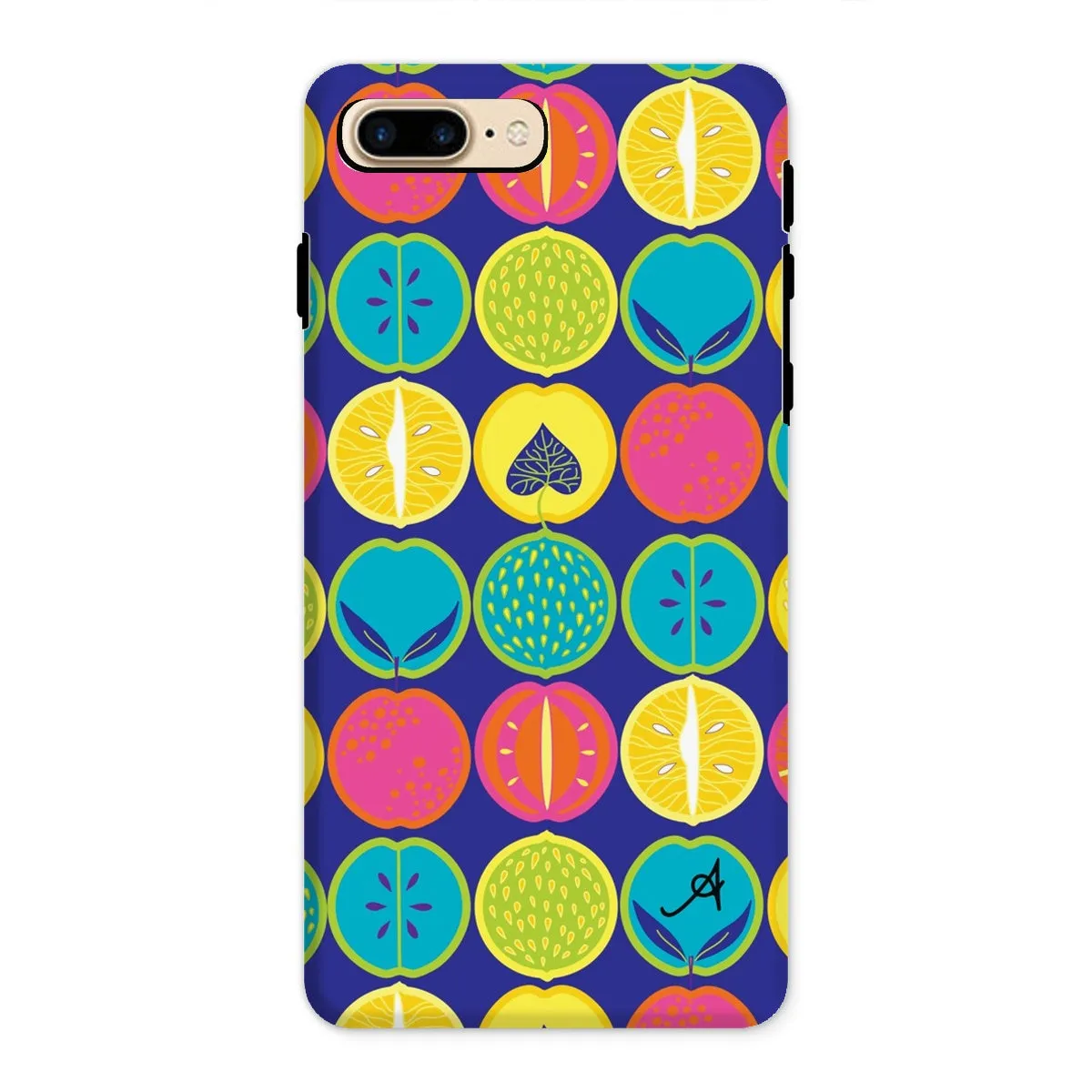 Eat Me Tropicana Blue Amanya Design Tough Phone Case