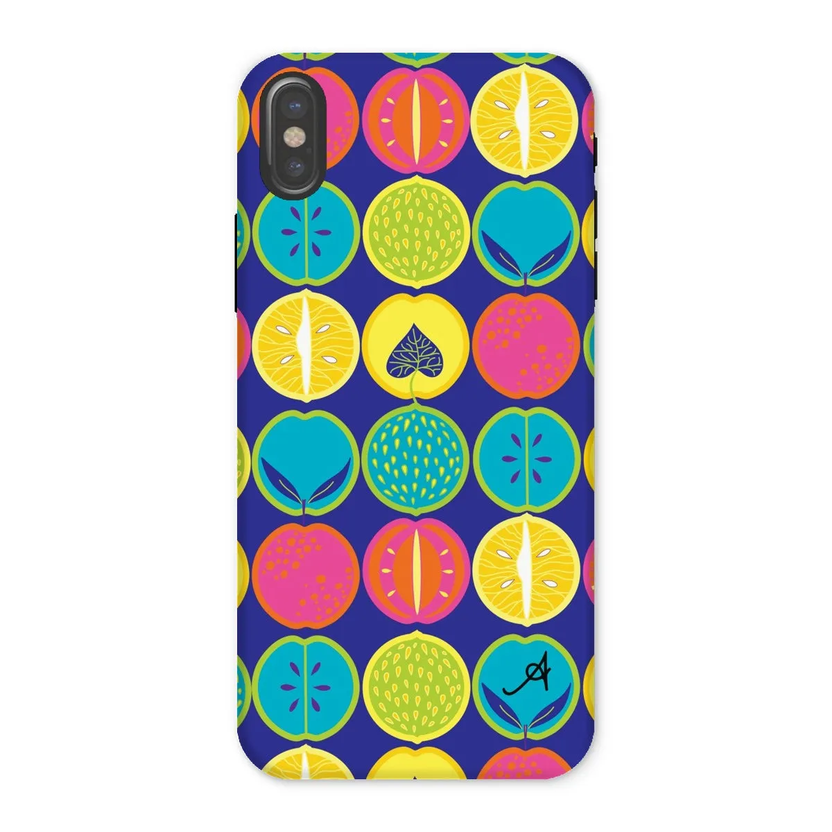 Eat Me Tropicana Blue Amanya Design Tough Phone Case