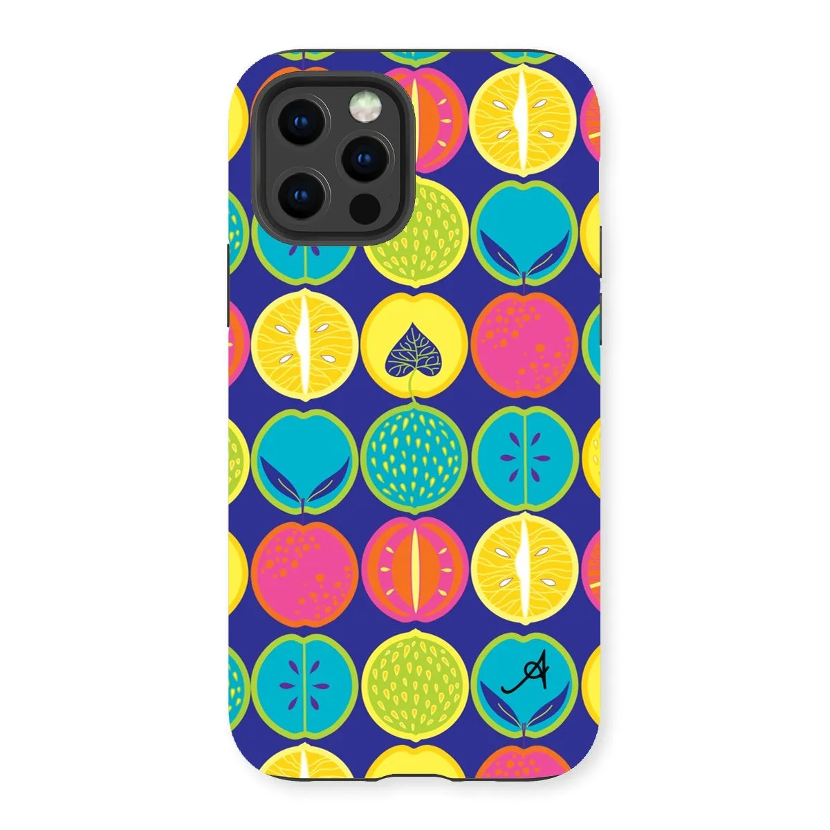 Eat Me Tropicana Blue Amanya Design Tough Phone Case