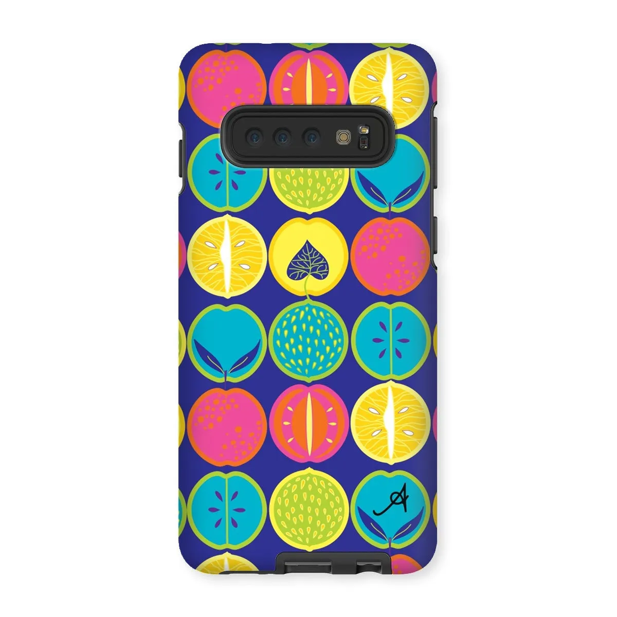 Eat Me Tropicana Blue Amanya Design Tough Phone Case