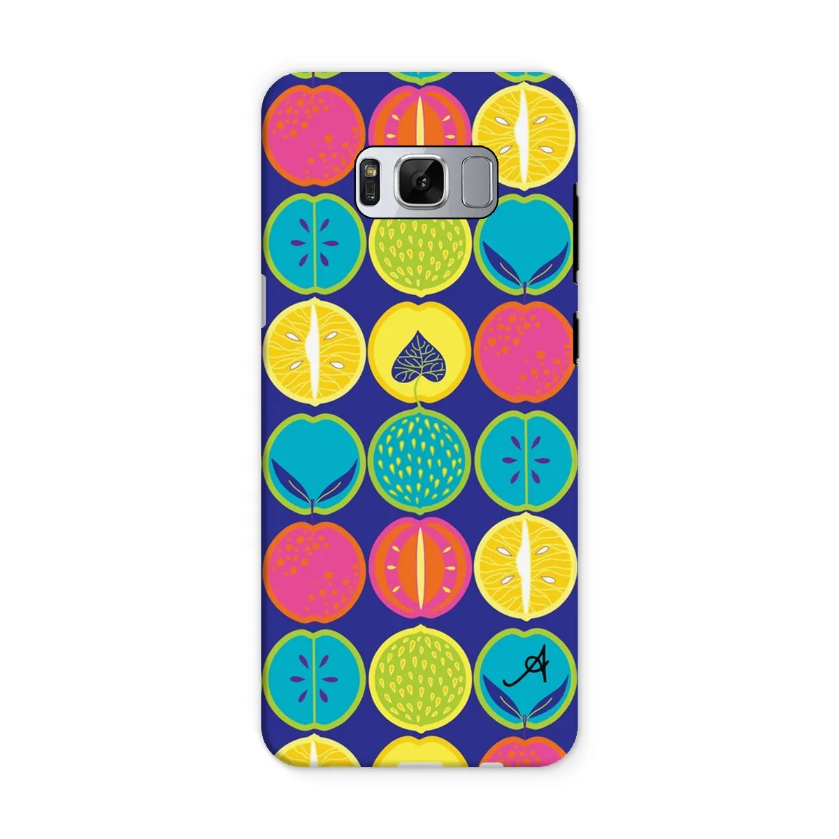 Eat Me Tropicana Blue Amanya Design Tough Phone Case