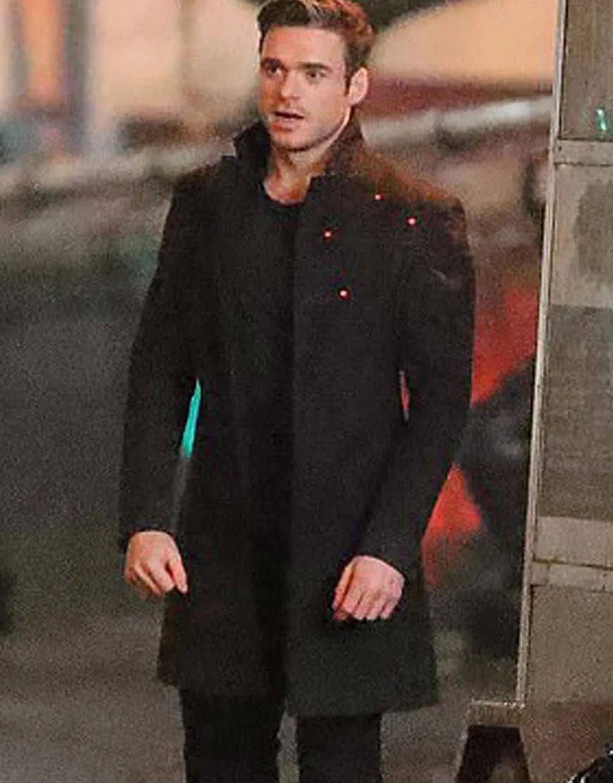 Eternals 2021 Richard Madden Black Coat | Eternals 2021 Ikaris Coat