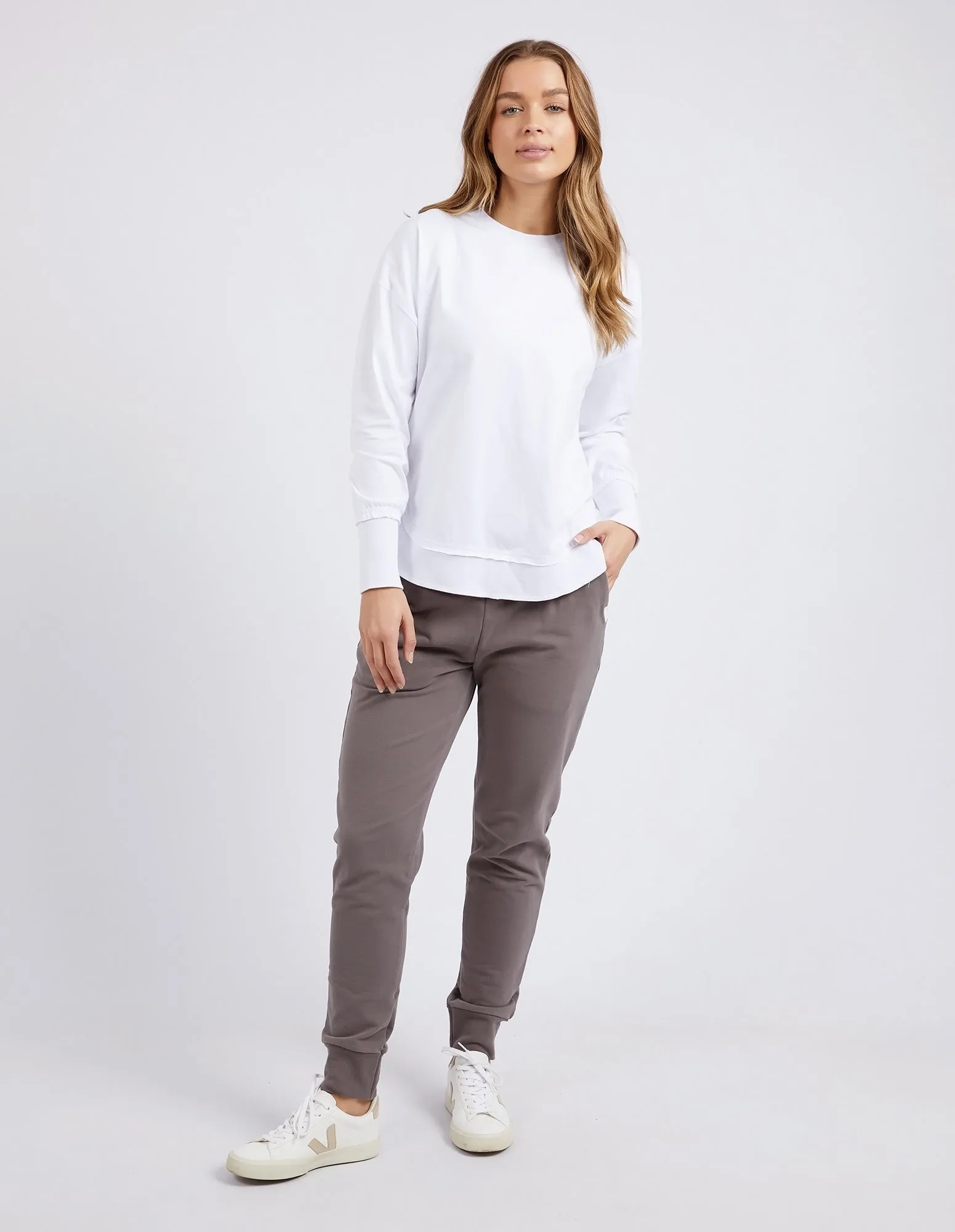 Foxwood Farrah Long Sleeve - White