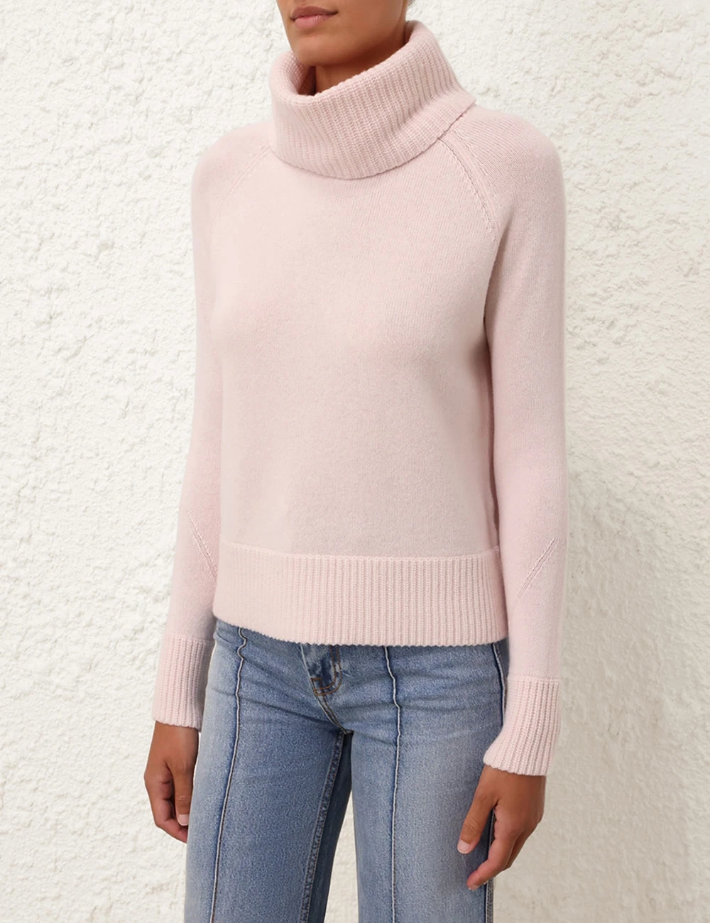 		Funnel Neck Sweater	