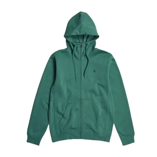 G-Star Premium Core Zip Hood Sweatshirt | Green D16122-C235-G282 at kular fashion