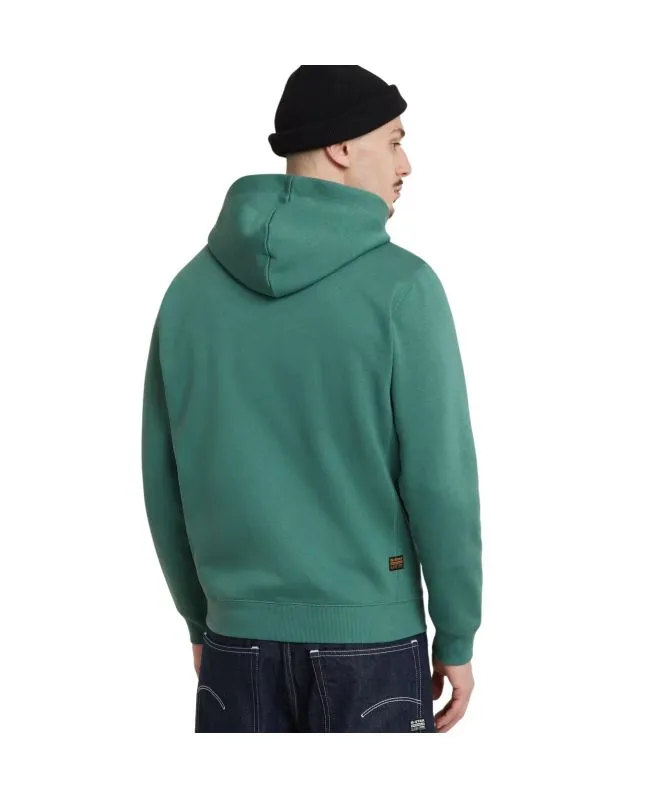 G-Star Premium Core Zip Hood Sweatshirt | Green D16122-C235-G282 at kular fashion