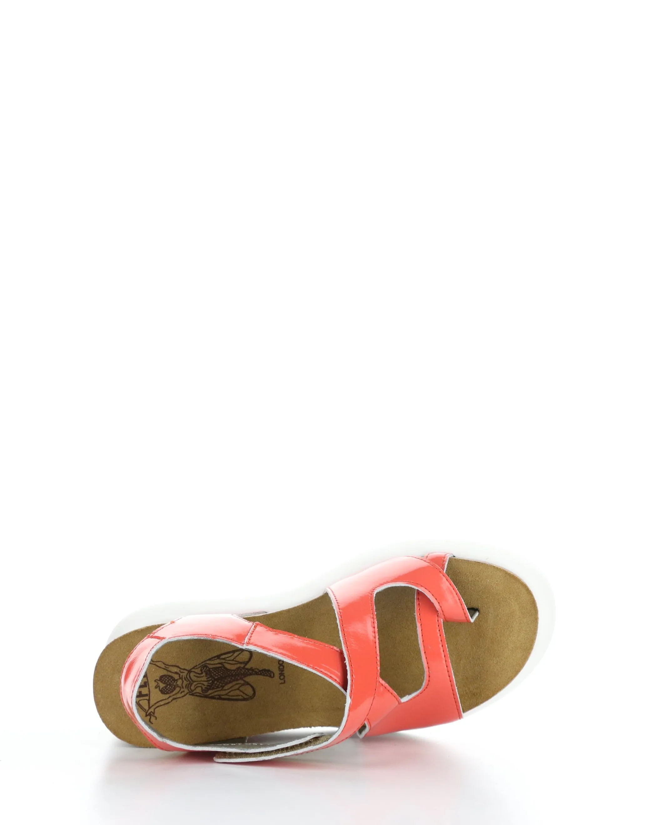 GAVI048FLY 002 SCARLET Velcro Sandals