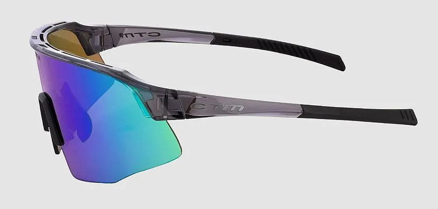 glasses CTM Cult - Crystal Grey/Green Revo