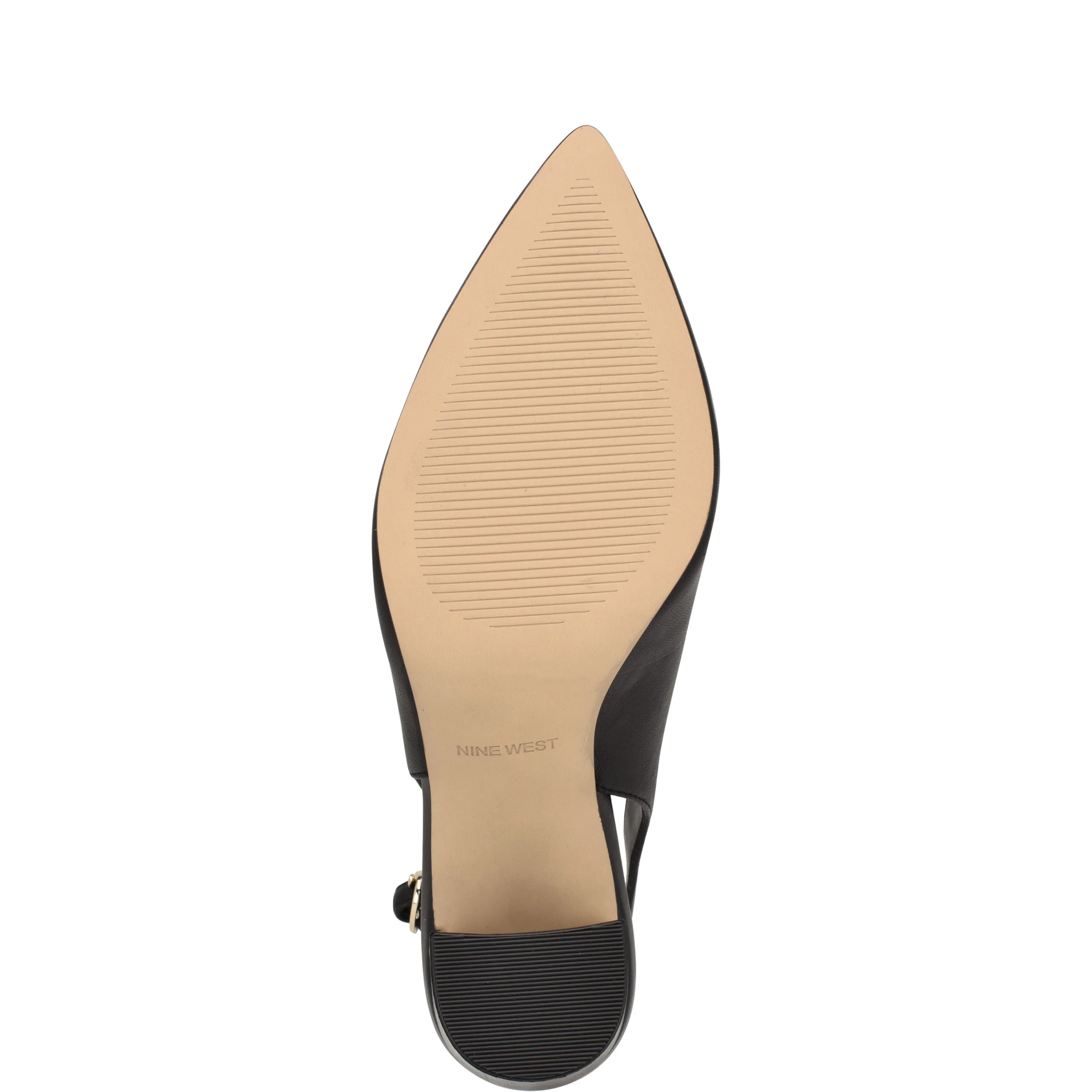 Gompell Block Heel Slingback Pumps