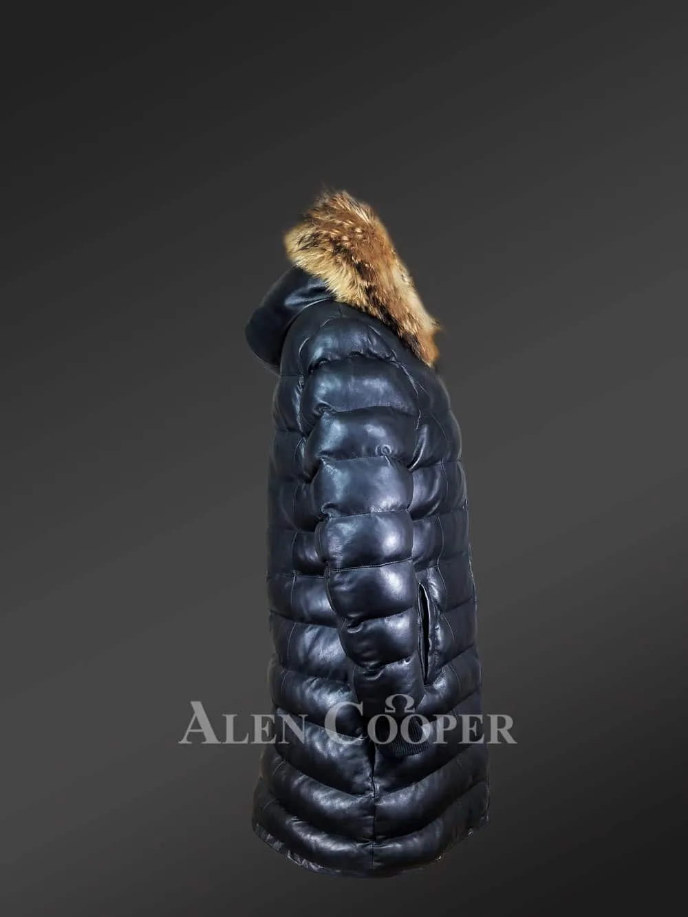 Goose Down Parka Coat for Women