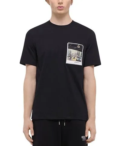 Helmut Lang Postcard Graphic Tee