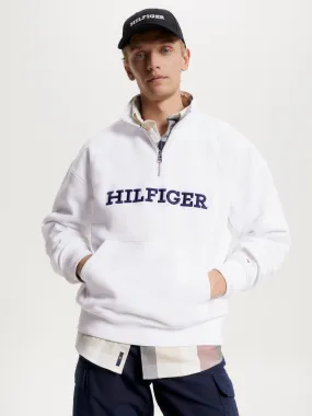 Hilfiger Monotype Half-Zip Archive Sweatshirt | Sweatshirts & Hoodies | Tommy Hilfiger