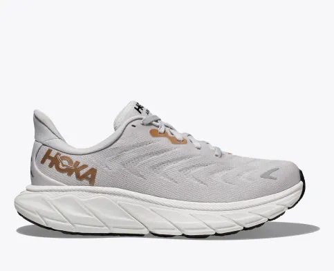 Hoka Women’s Arahi 6 Athletic Shoes- Nimbus Cloud/Rose Gold **Wide Width**