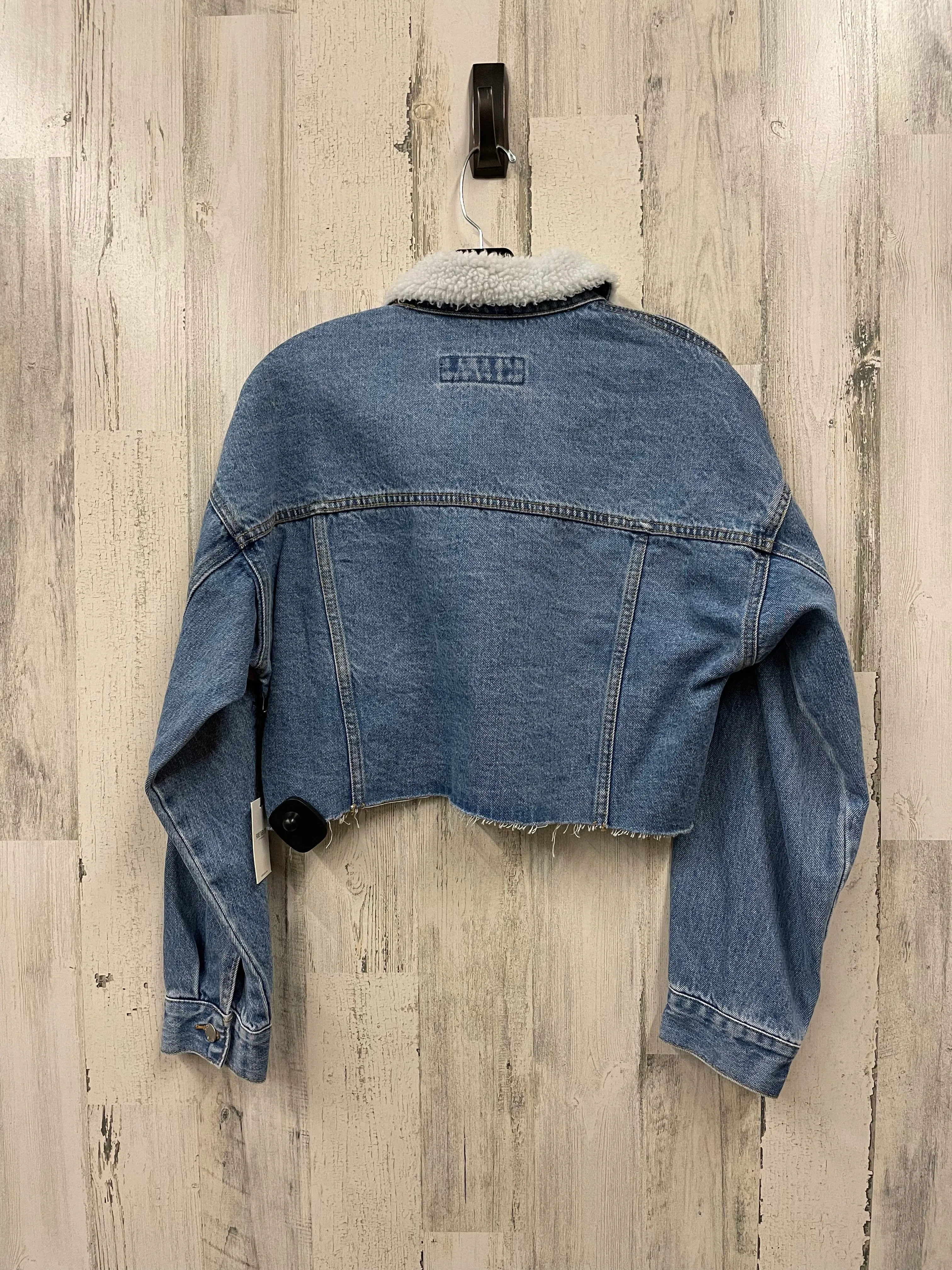 Jacket Denim By Forever 21 In Blue Denim, Size: M