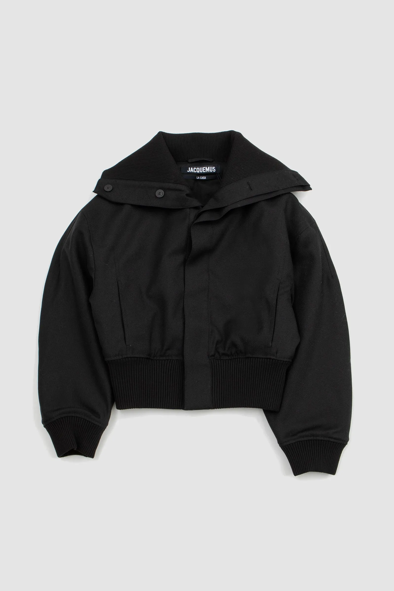 Jacquemus Le Bomber Bordo Black