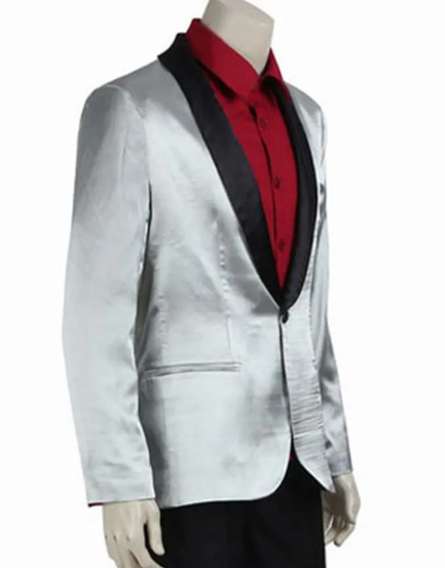 Jared Leto Suicide Squad Golden Blazer Coat - Joker Blazer Coat