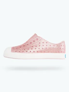 Jefferson Bling Milk Pink Bling/Shell White Shoes (Little Kids)