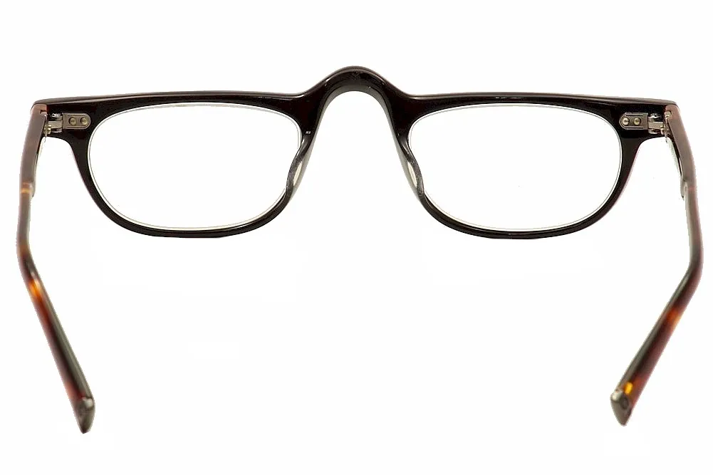 John Varvatos V804 Reading Glasses Men's Black Full Rim +2.00