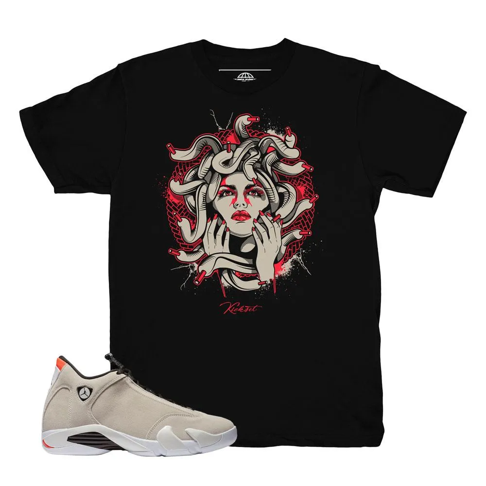 Jordan 14 Desert Sand Medusa Shirt