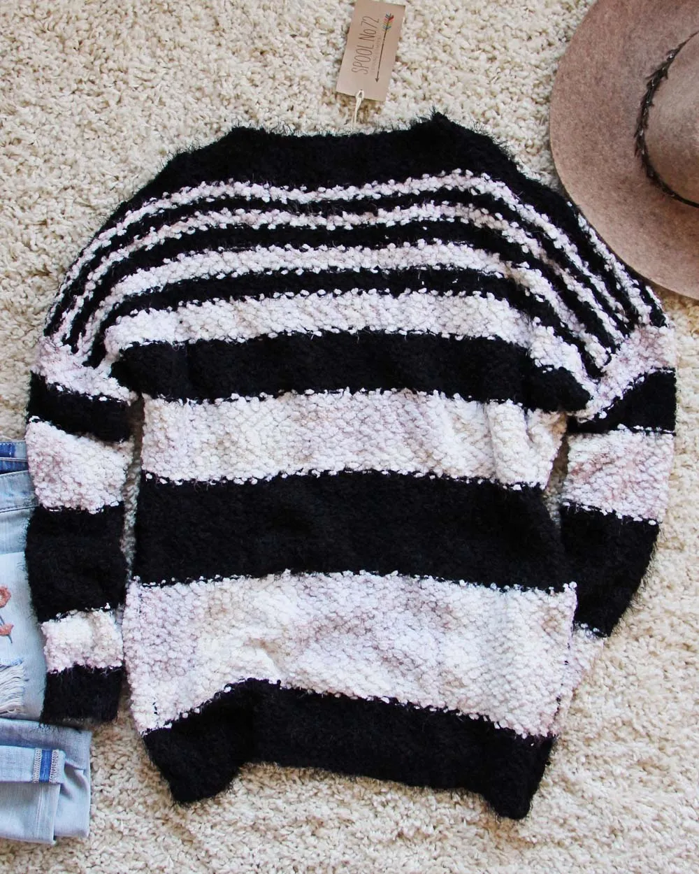 Layla Cozy Stripe Sweater