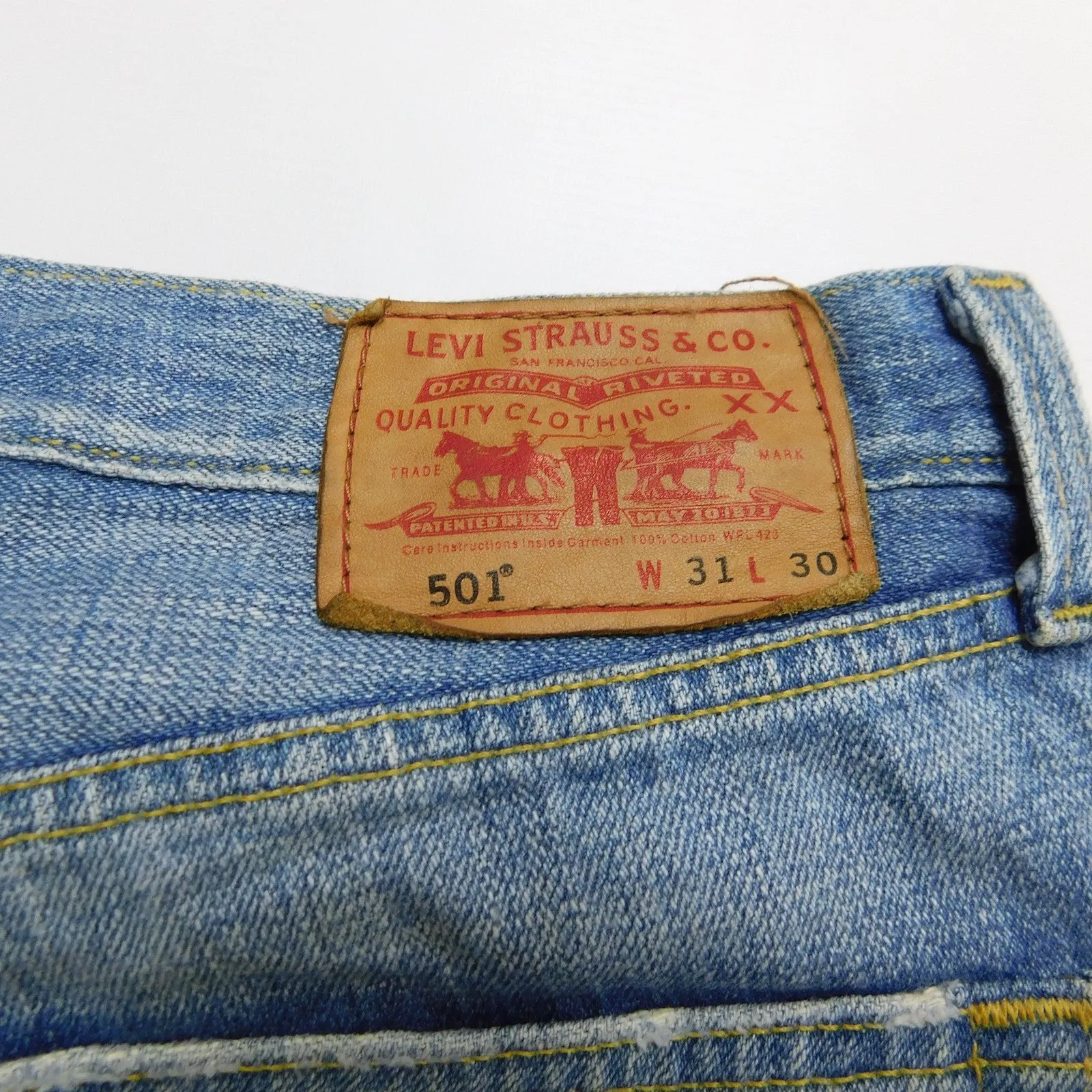 Levi's 501 Blue Jeans