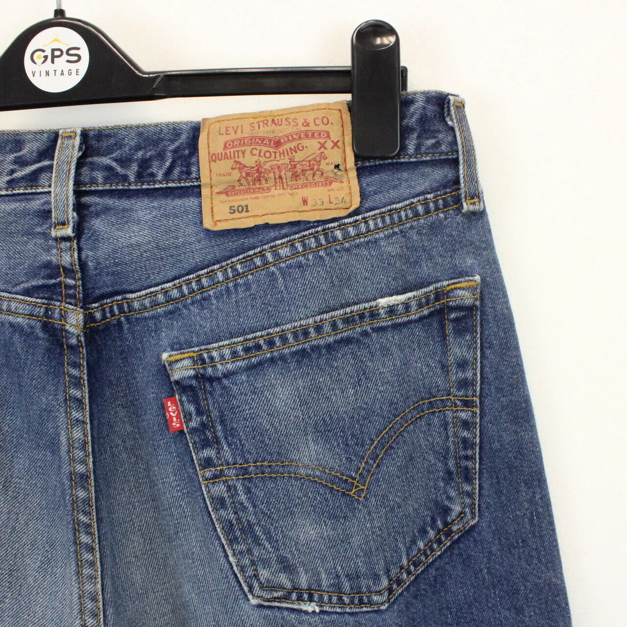 LEVIS 501 Jeans Blue | W33 L34