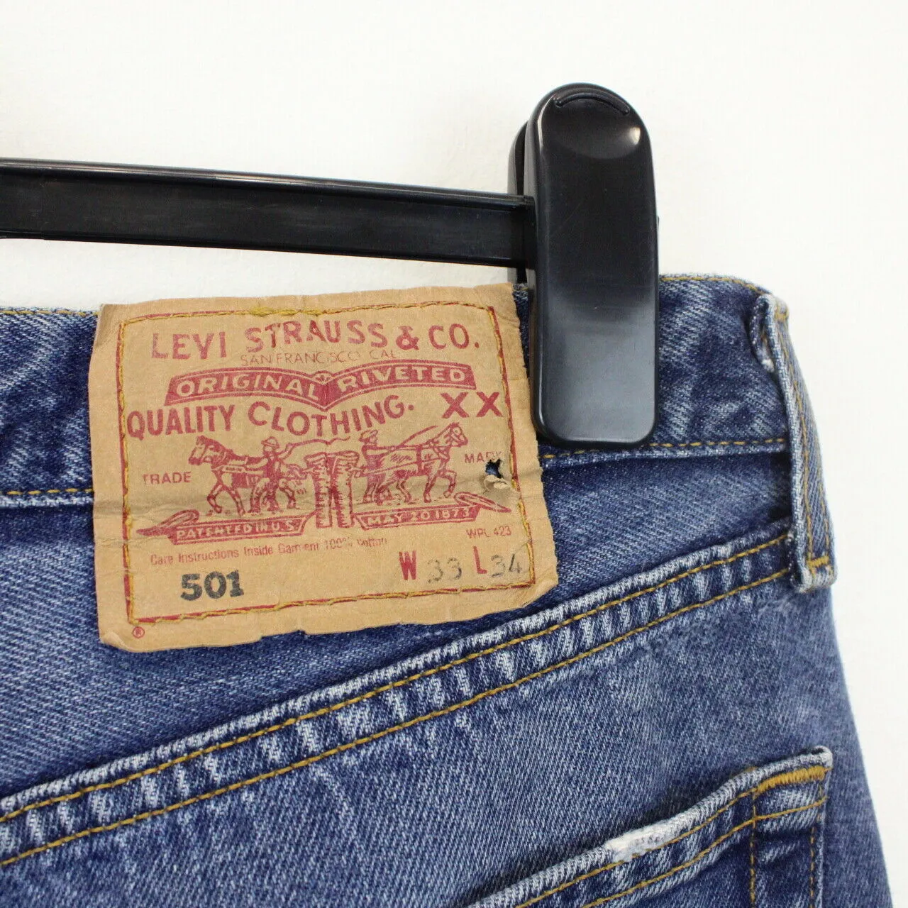 LEVIS 501 Jeans Blue | W33 L34