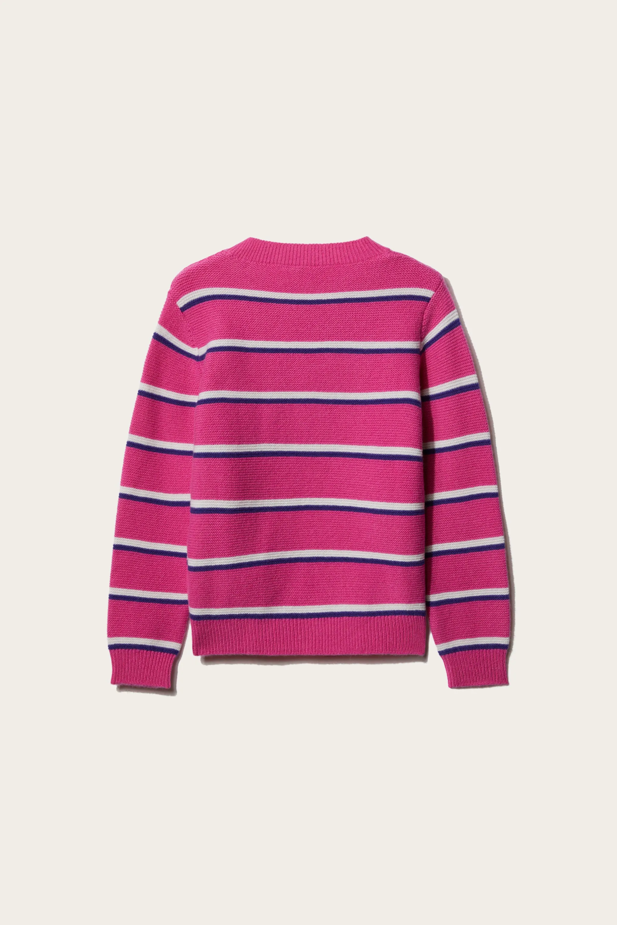 Logo-Embroidered Striped Sweater