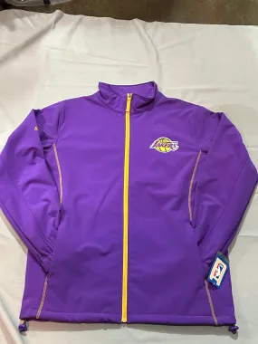 Los Angeles Lakers NBA Majestic Full Zip-Up Thermal Dri-Fit Jacket