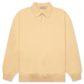 L/S Polo - Sand