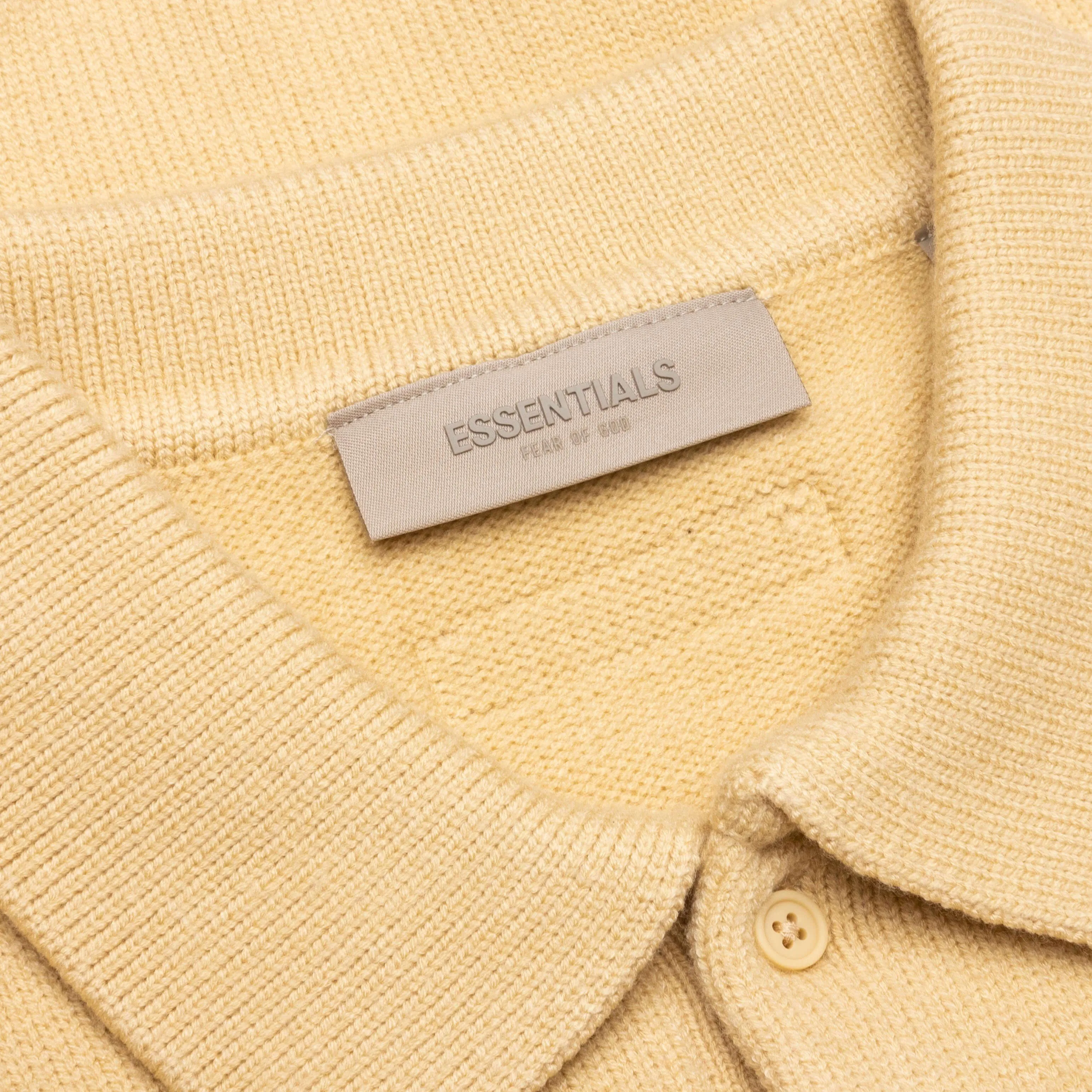 L/S Polo - Sand