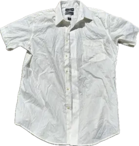 MAD MEN: Pete’s Vintage Van Heusen Short Sleeve White Shirt (15.5)