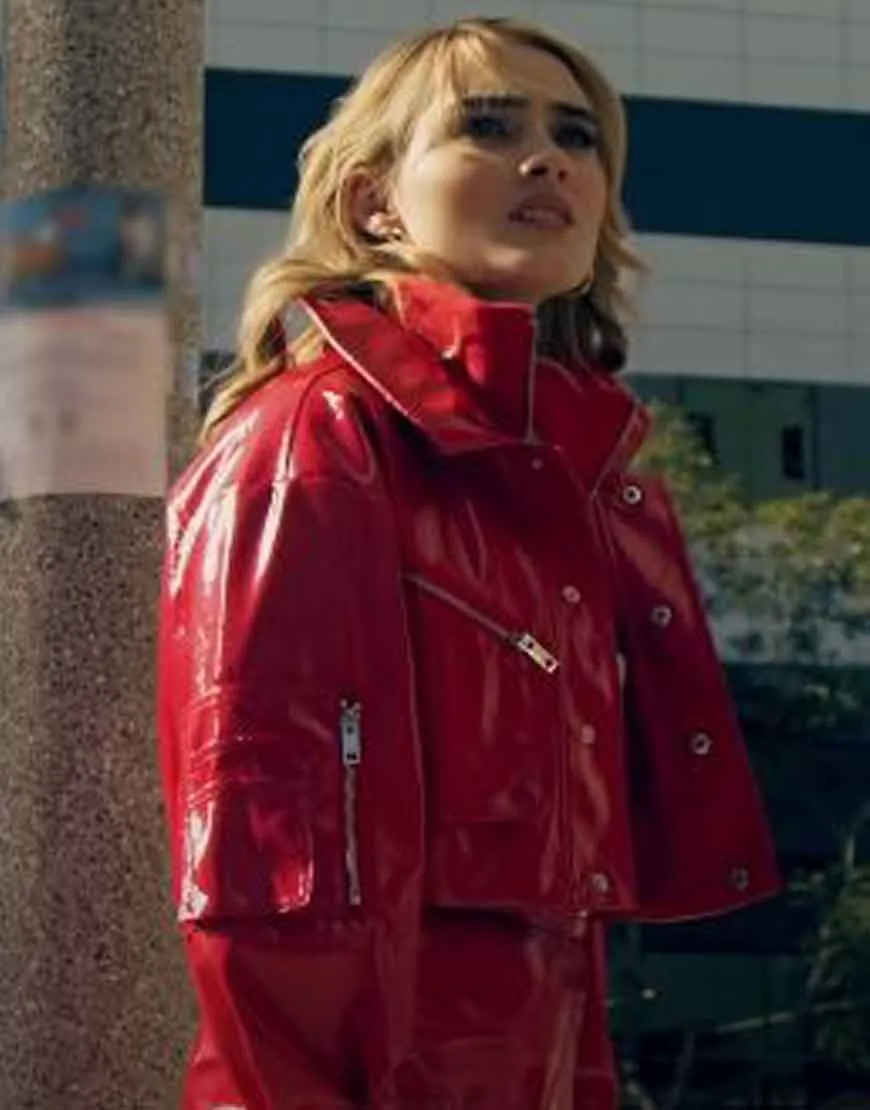 Meg Donnelly Red Jacket | ujackets.com | Get 25% OFF