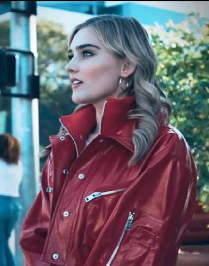 Meg Donnelly Red Jacket | ujackets.com | Get 25% OFF