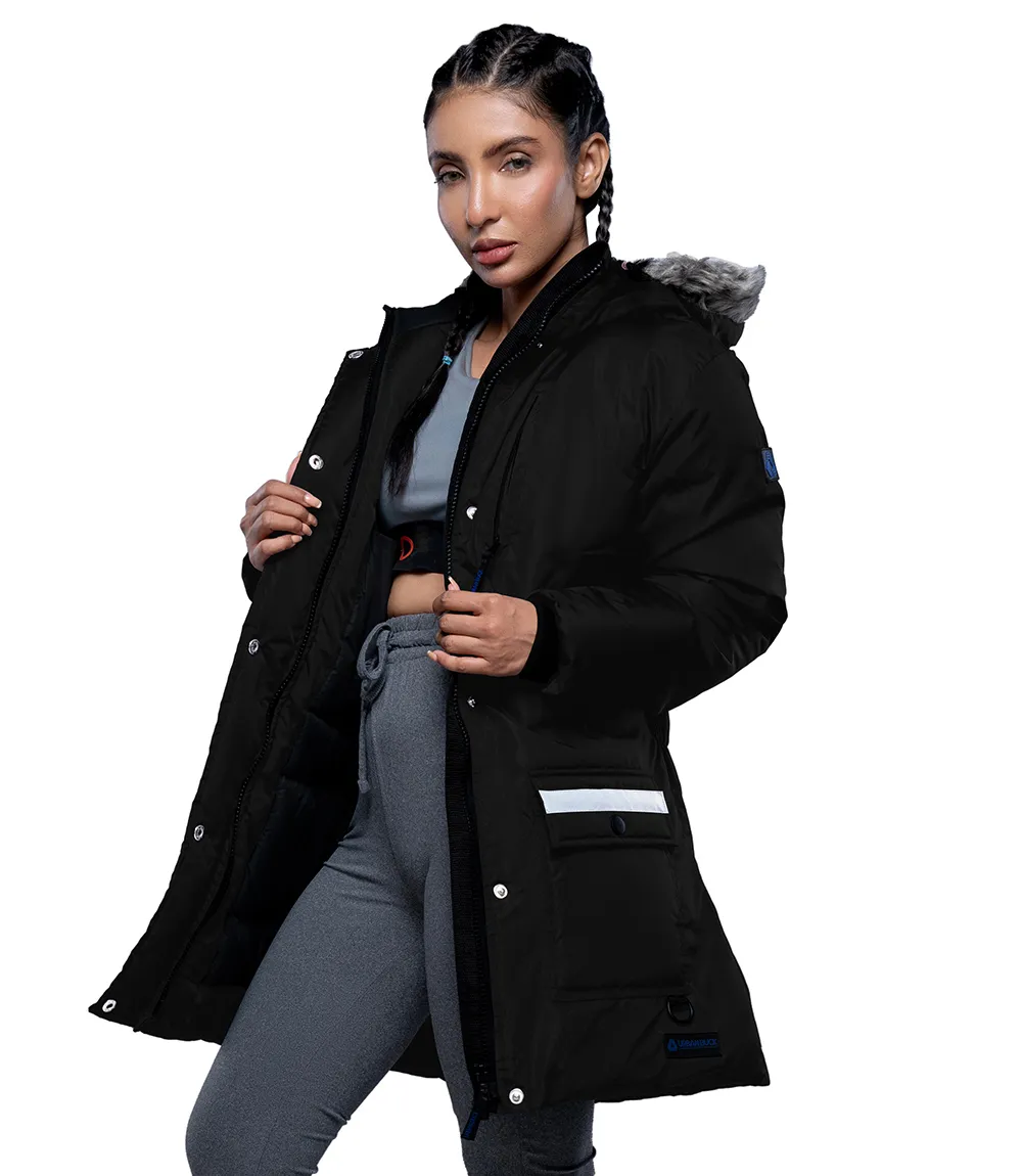 Melissa Premium Black Puffer Jacket