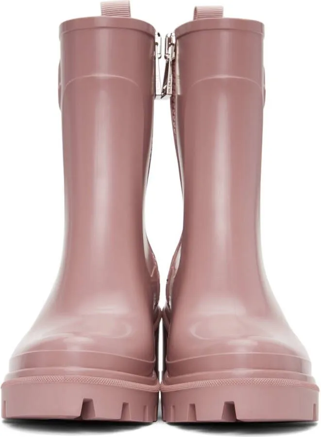 Moncler Pink Loftgrip Boots