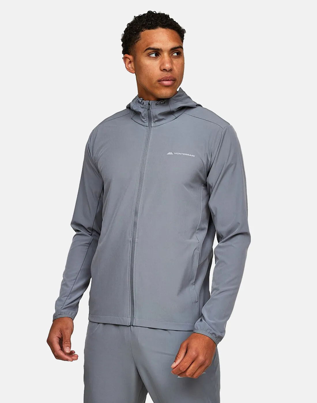 Monterrain Mens Form Woven Running Jacket