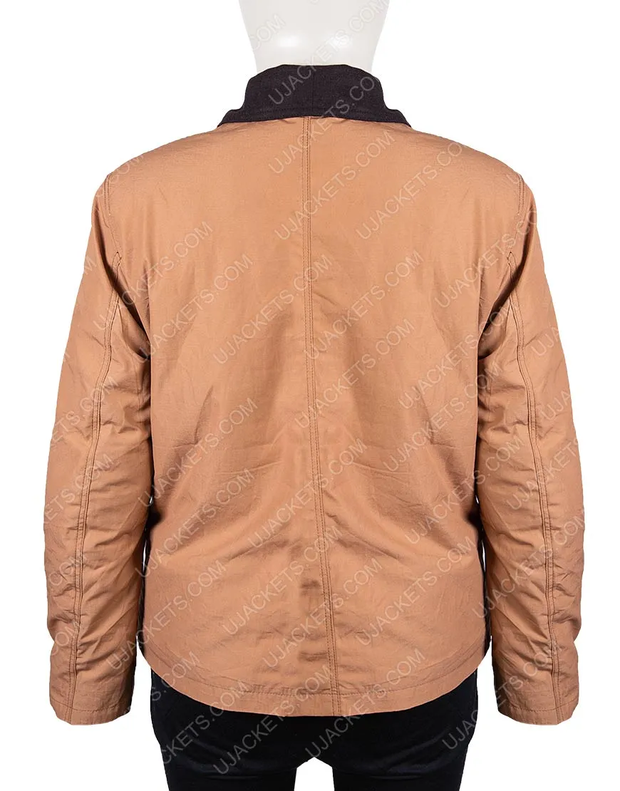 Orange Is The New Black Jacket - Brown Cotton Field Jacket For Men