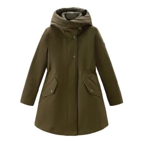 PARKA LONG MILITARY 3IN1 Donna Dark Green