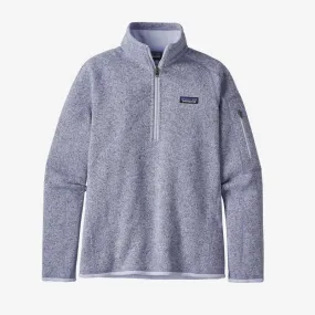 Patagonia Women's Better Sweater Quarter-Zip Fleece 25618 Beluga