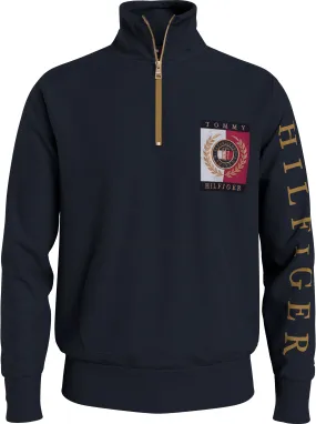 Plus Icons Logo Half-Zip | Sweatshirts & Hoodies | Tommy Hilfiger