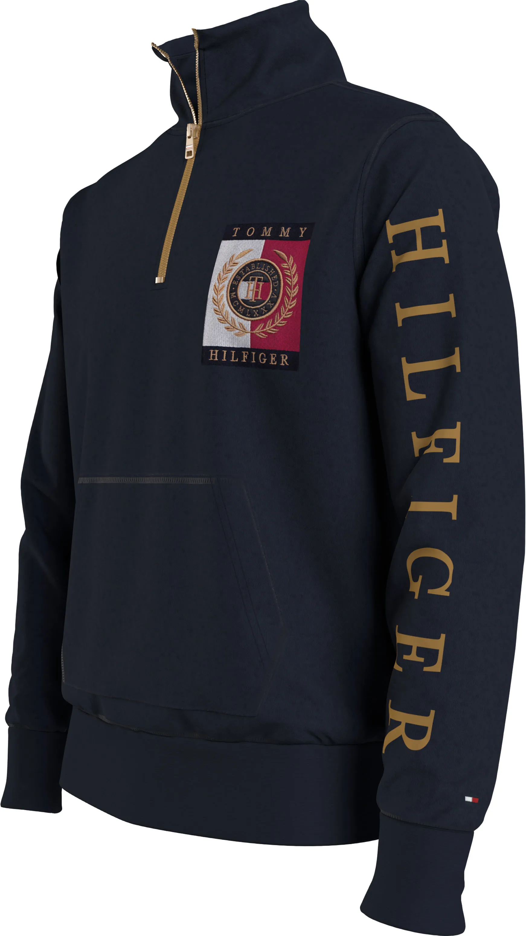 Plus Icons Logo Half-Zip | Sweatshirts & Hoodies | Tommy Hilfiger