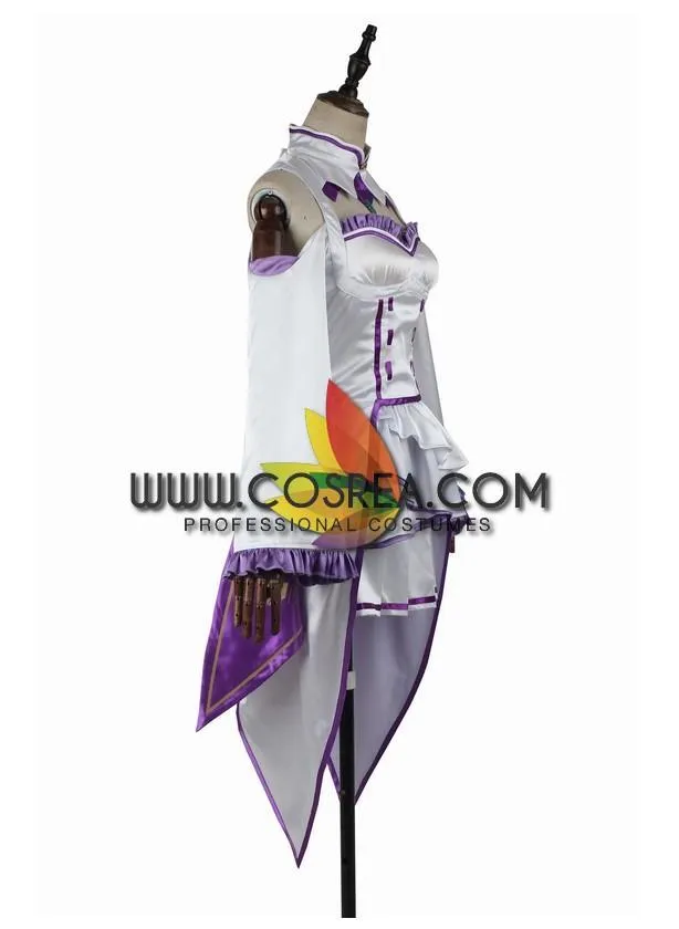 ReZero Emilia Cosplay Costume