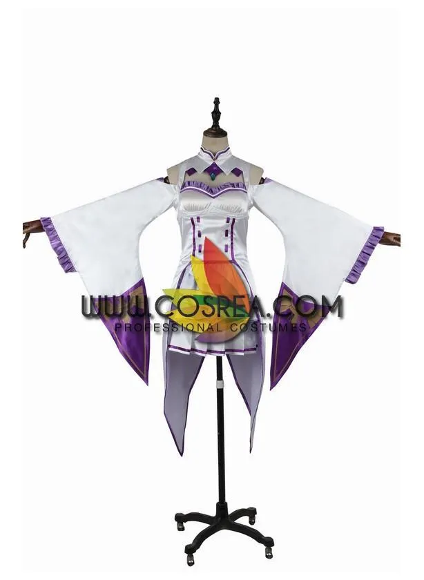 ReZero Emilia Cosplay Costume