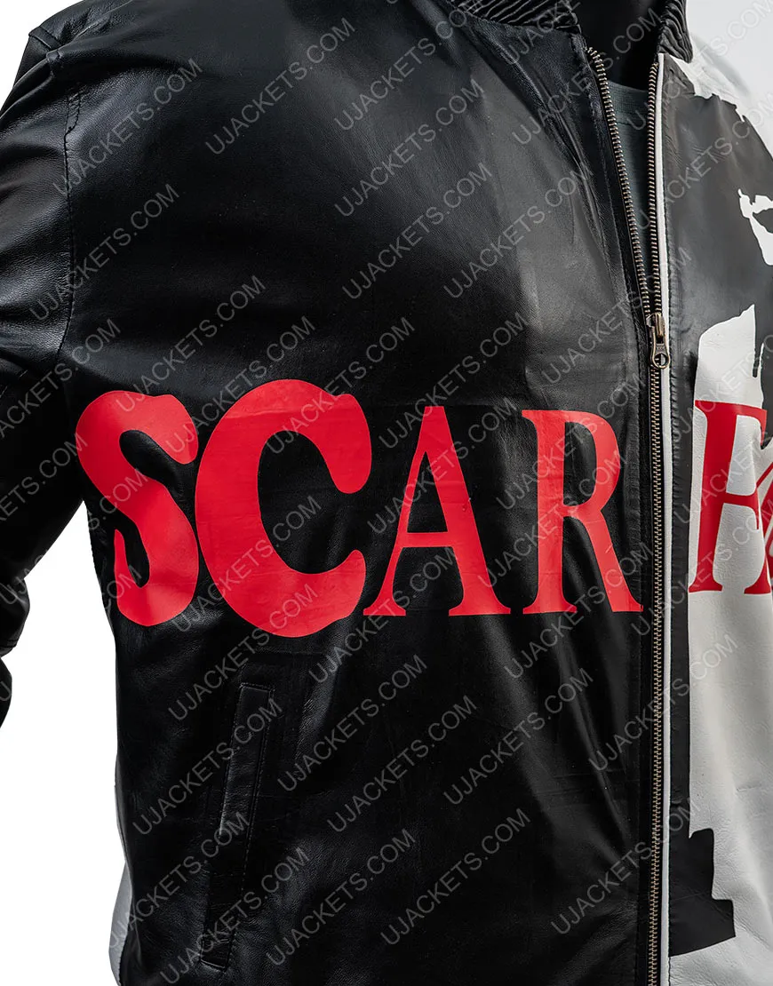 Scarface Al Pacino Jacket | Tony Montana Black Leather Jacket | 15% OFF