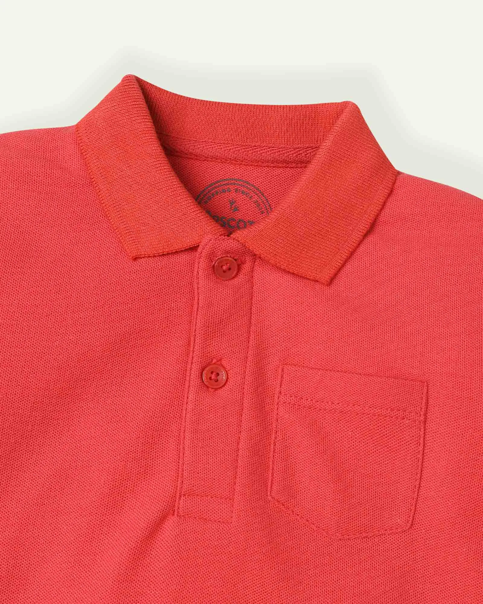 Scarlet Red Polo